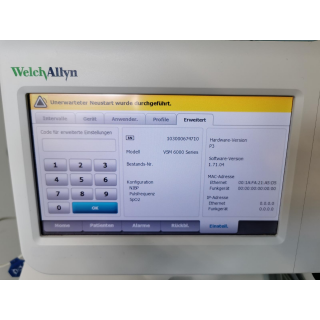 Vital Signs Monitor &ndash; Welch Allyn &ndash; Connex VSM 6000 Series &ndash; Vitalzeichenmonitor