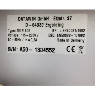 optical mark reader - Datawin - OMR 50E
