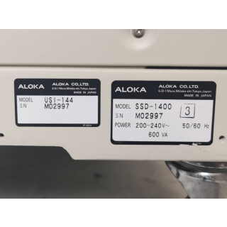 Ultrasound - Aloka - SSD-1400 - two probes